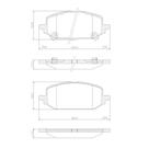 Pastilha De Freio Lonaflex Onix/Onix Plus - P-1696