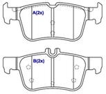 Pastilha de Freio MA2839 Fusion 2.0 2.5 16V 12/21 Traseira