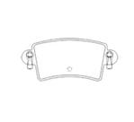 Pastilha De Freio Master 2.5 Traseira Sistema Bosch 1351 Syl