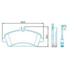 Pastilha de Freio Mercedes Benz Sprinter Chassi 2012 a 2019