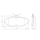 Pastilha de Freio NA45360 S-Type 99/07 T4 2.8 01/05 3.0 05/12 3.2 14/ Traseira Pastilha de Freio NA45360 S-Type 99/07 T4 2.8 01/05 3.0 05/12 3.2 14/ Traseira