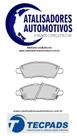 Pastilha de freio Nissan Versa 1.6 S/SV/SL 16V 2012 2012 2013 2014 2015 2016 2017 2018 2019 2020 Original- TECPADS 5174 (SYL9177)