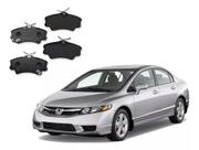 Pastilha de freio Original FRASLE Honda New Civic de 2007 a 2011.
