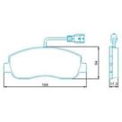Pastilha de Freio Renault Master 2013 a 2024 JURID HQJ-2317A