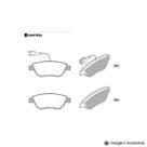 Pastilha de Freio Stilo 1.8 16V 03 / Bravo 1.4 TJet 12 / Linea 1.4I TJet 07 ...