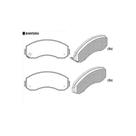 Pastilha de Freio Topic Van / Std / Full 93 / Bongo K2500 2.5T 08 / Besta / Bongo 99 / Sistema Akebono Pastilha de Freio Topic Van / Std / Full 93 / Bongo K2500 2.5T 08 / Besta / Bongo 99 / Sistema Akebono