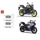 Pastilha de freio tras ya r3/mt03 gf370s3 gold fren