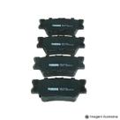 Pastilha de Freio Traseira Camry V6 3.5L F / Inj. ( 24V ) 06 / 10 RAV4 2.4L F / Inj. ( 16V ) DOHC 06 / 08 sem Alarme com Anti Ruido