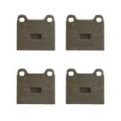 Pastilha de Freio Traseira para Ford Escort, Verona 1993 a 1996, Volkswagen Logus, Pointer 1993 em diante e Gol GTI 1995 em diante Speed Brake