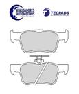 Pastilha de Freio Traseiro FORD Fusion novo 2.0 SEL Ecoboost e Titanium Ecoboost/Fusion novo 2.5 Flex/Fusion novo Titanium Hybrid 2013 2014 2015 2016