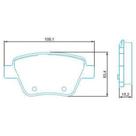 Pastilha de Freio Volkswagen Jetta 2006 a 2020 JURID Pastilha de Freio Volkswagen Jetta 2006 a 2020 JURID