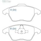 Pastilha de Freio Volvo S60 2010 a 2021 WILLTEC FP175