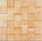 Pastilha de madeira WD03 - WOOD MOSAIC CREME 30x30cm