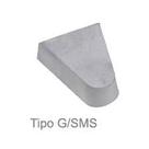 Pastilha de Solda - Metal duro (MD) - Tipo G/SMS8 - Classe P30 - DIN 4950