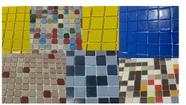 Pastilha de Vid e Cerâmica Placa 30 cm x 30cm - kit c/ 10 peças CORES DIV