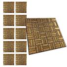 Pastilha De Vidro Adesiva Kit 10 Uni Parede Banheiro Cozinha Sala Decorativa Moderna Reforma Requintado Facil Aplicacao