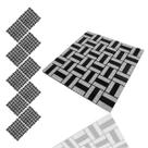 Pastilha De Vidro Adesiva Kit 10 Uni Parede Cozinha Banheiro Sala Decorativa Fácil Aplicacao Moderna Reforma Requintado Pastilha De Vidro Adesiva Kit 10 Uni Parede Cozinha Banheiro Sala Decorativa Fácil Aplicacao Moderna Reforma Requintado