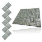 Pastilha De Vidro Adesiva Kit 10 Uni Parede Cozinha Sala Banheiro Decorativa Moderna Requintado Reforma Aplicacao Facil