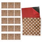 Pastilha De Vidro Adesiva Kit 15 Uni Parede Banheiro Cozinha Sala Decorativa Fácil Aplicacao Moderna Reforma Requintado Pastilha De Vidro Adesiva Kit 15 Uni Parede Banheiro Cozinha Sala Decorativa Fácil Aplicacao Moderna Reforma Requintado