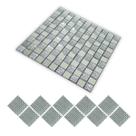 Pastilha De Vidro Autocolante Kit 10 Uni Parede Cozinha Banheiro Decorativa Facil Aplicacao Moderna Reforma Requintado