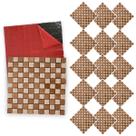 Pastilha De Vidro Autocolante Kit 15 Uni Parede Cozinha Banheiro Box Sala Decorativa Facil Aplicacao Requintada Moderna Pastilha De Vidro Autocolante Kit 15 Uni Parede Cozinha Banheiro Box Sala Decorativa Facil Aplicacao Requintada Moderna