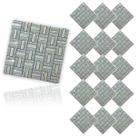 Pastilha De Vidro Autocolante Kit 15 Uni Parede Cozinha Banheiro Decorativa Facil Aplicacao Moderna Reforma Requinte Pastilha De Vidro Autocolante Kit 15 Uni Parede Cozinha Banheiro Decorativa Facil Aplicacao Moderna Reforma Requinte