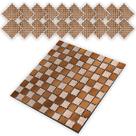 Pastilha De Vidro Autocolante Kit 20 Uni Parede Cozinha Banheiro Box Sala Decorativa Facil Aplicacao Requintada Moderna Pastilha De Vidro Autocolante Kit 20 Uni Parede Cozinha Banheiro Box Sala Decorativa Facil Aplicacao Requintada Moderna