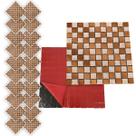 Pastilha De Vidro Autocolante Kit 20 Uni Parede Cozinha Box Banheiro Sala Decorativa Facil Aplicacao Moderna Requintada Pastilha De Vidro Autocolante Kit 20 Uni Parede Cozinha Box Banheiro Sala Decorativa Facil Aplicacao Moderna Requintada