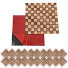 Pastilha De Vidro Autocolante Kit 20 Uni Parede Cozinha Box Banheiro Sala Decorativa Facil Aplicacao Requintada Moderna