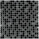 Pastilha de vidro craquelada GG11 - GALIANO PRETO 30x30cm