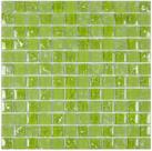 PASTILHA DE VIDRO CRAQUELADA IC08 - ICE VERDE 30x30cm