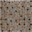 Pastilha de vidro D1013 - DIAMOND MARRON 30x30cm