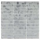 Pastilha de Vidro Evolution White 9,5X2,3 Placa 30X30cm - 1313121004