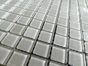 Pastilha de Vidro K2501 - CRISTAL LISA BRANCA 30x30cm Pastilha de Vidro K2501 - CRISTAL LISA BRANCA 30x30cm