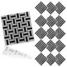Pastilha De Vidro Kit 15 Uni Adesiva Parede Cozinha Lavabo Sala Decorativa Moderna Requintado Reforma Aplicacao Facil Pastilha De Vidro Kit 15 Uni Adesiva Parede Cozinha Lavabo Sala Decorativa Moderna Requintado Reforma Aplicacao Facil