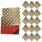Pastilha De Vidro Kit 15 Uni Adesiva Parede Cozinha Sala Banheiro Decorativa Facil Aplicacao Requintado Reforma Moderna