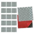 Pastilha De Vidro Kit 15 Uni Autocolante Parede Cozinha Banheiro Box Decorativa Facil Aplicacao Reforma Moderna Requinte