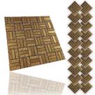 Pastilha De Vidro Kit 20 Uni Adesivo Parede Cozinha Banheiro Sala Decorativa Aplicacao Facil Moderna Reforma Requintado