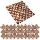 Pastilha De Vidro Kit 30 Uni Autocolante Parede Cozinha Banheiro Decorativa Facil Aplicacao Moderna Reforma Requinte