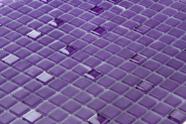 Pastilha de Vidro- M74 - MISCELANEA CRISTAL LILAS ESC 1,5X1,5cm