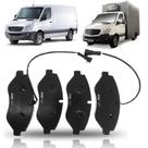 Pastilha dianteira com sensor grande merceds benz sprinter 311 415 2012 a 2019 daily 2008 a 2019 Pastilha dianteira com sensor grande merceds benz sprinter 311 415 2012 a 2019 daily 2008 a 2019