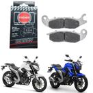 Pastilha Dianteira Fischer Carbon Cbr 125 Cbr 150 Monkey 125 Msx 125 2000 À 2008