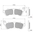 Pastilha Freio Cbr 250R 2012 a 2015 DFP-40886
