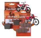 Pastilha Freio Crf 250f Dianteira Traseira Original Diafrag Kit Completo Resistente Motocross