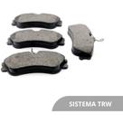 Pastilha Freio Dian Peugeot Hoggar 2010 a 2015 Trw RCPT04700