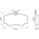 Pastilha Freio Dian Vw Quantum 1985 a 2001 Bosch Pastilha Freio Dian Vw Quantum 1985 a 2001 Bosch