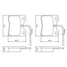 Pastilha Freio Diant.106 1.0I/1.1I/Ax1.3/Sport..86..cAlarme