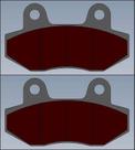 Pastilha Freio Diant Lazer 150 / Comet 250 / Comet 650 / Mirage 250 / TRAS Comet 250 (VAZ)