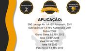 Pastilha freio dianteira 500 1.4 16v 2011 idea 1.6 16v 2011 - ECOPADS Pastilha freio dianteira 500 1.4 16v 2011 idea 1.6 16v 2011 - ECOPADS