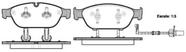 Pastilha freio dianteira asumi audi a6 3.0 v6 tfsi sportback avant 12 a7 3.0 tfsi 11 a8 4.2 fsi 32 valv (392 cv) 11